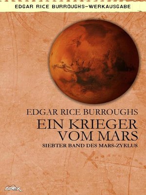 EIN KRIEGER VOM MARS by Edgar Rice Burroughs
